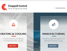 Tablet Screenshot of chappellcentral.com